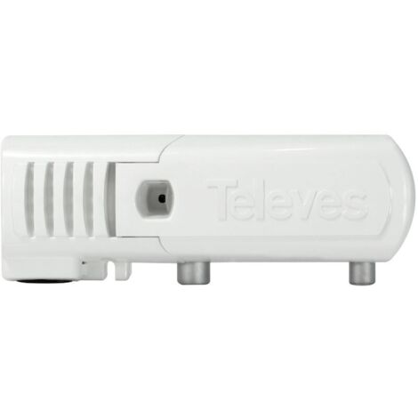 Amplificateur d'antenne de télévision intérieure 1S 25dB Connecteurs RF (1/2)