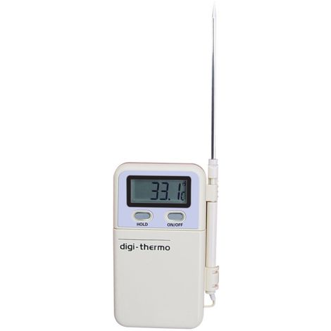 Thermomètre/Sonde digital Alimentaire de Cuisson/Cuisine +300ºC (WT-1)