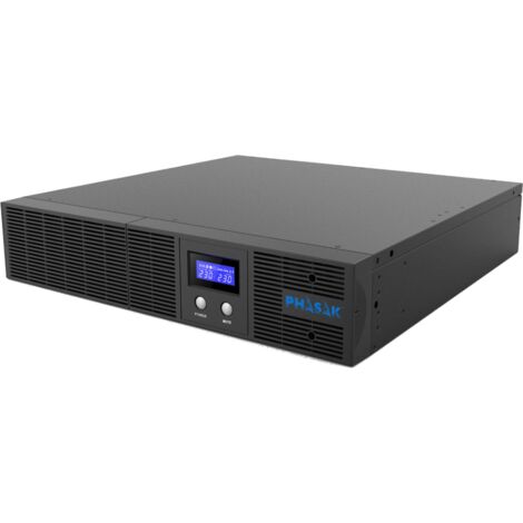 Onduleur interactif PHASAK Protekt Tower 2160 VA Model PH 7521, Server Protection, Pure Sine Wave, Automatic Voltage Regulator, Generator Compatibility. (1/3)