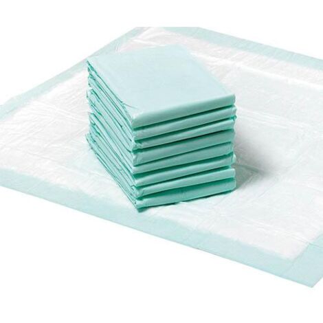 Coussin jetable pour chiot dresseur – Lot de 10 unités – Dimensions 45 x 35 cm – Absorbant pour apprentissage propreté – Flamingo (1/4)