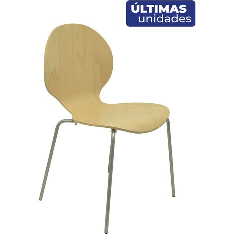 Pack 4 Chaises Peñas en bois de hêtre (1/5)