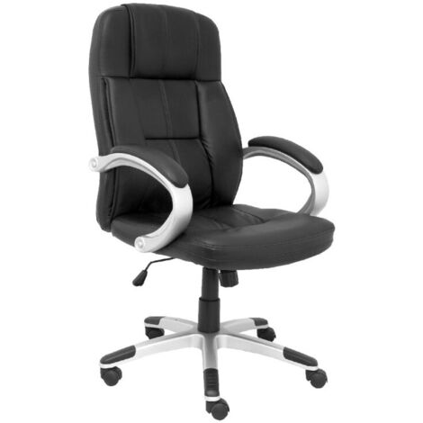 Piqueras y crespo fauteuil dede dirección mod. tobarra pivotant bras fixes réglable pivotant noir (1/5)