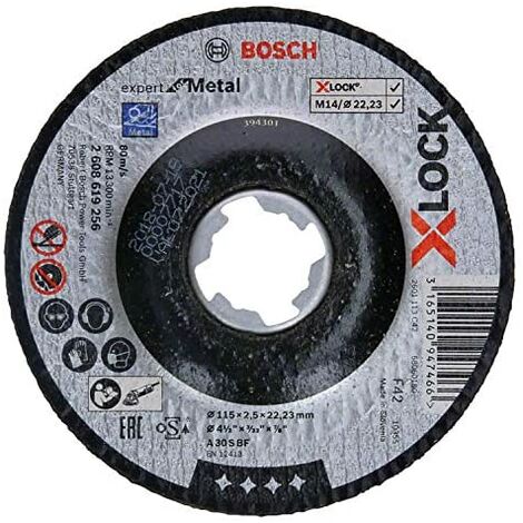 Bosch Diamant Meule de tronçonnage Best for Hard Ceramic 115 x 22,23 x 1,4 x 10 mm 