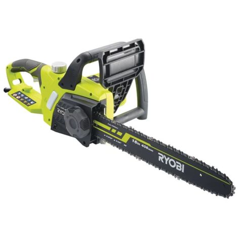 Ryobi – Tronçonneuse électrique filaire 2300 W – Guide-chaîne 40 cm pour coupe nette – Système de lubrification automatique – Anti-vibration - RCS2340B (1/7)