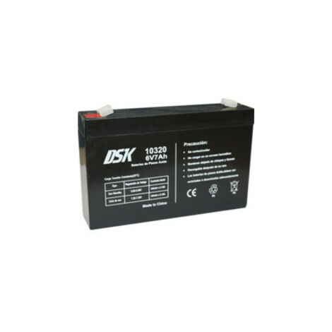 Batterie rechargeable au plomb 6v 7ah