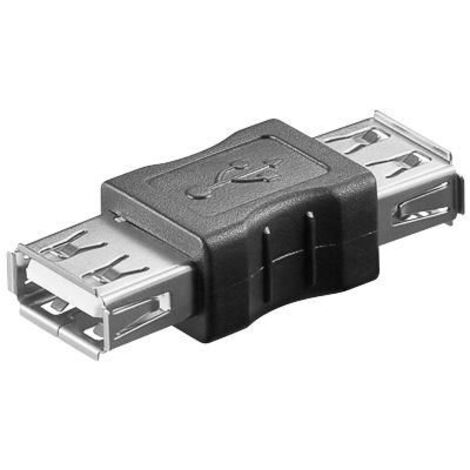 Adaptateur USB, Coupleur, prise USB 2.0 (type A)  prise USB 2.0 (type A). Connexion, type prise USB 2.0 (type A)
