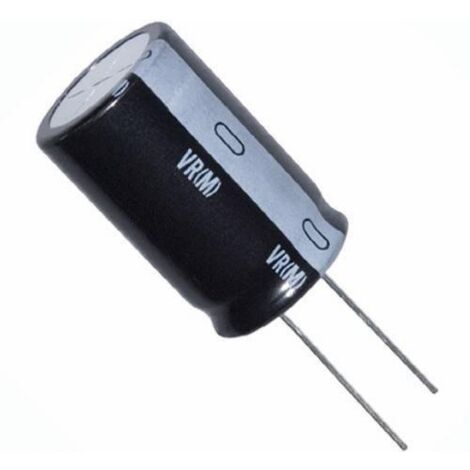 Condensateur électrolytique 1uf 450v 105º 6,3x11mm 1mf450v/105/radial (1/2)