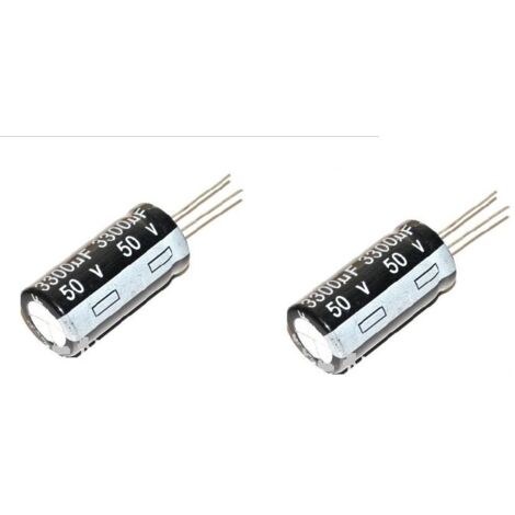 Condensateur lectrolytique 3300uf 50v 105 18x35mm Radial 3300mf50v Condensateur lectrolytique 3300uf 50v 105 18x35mm Radial 3300mf50v