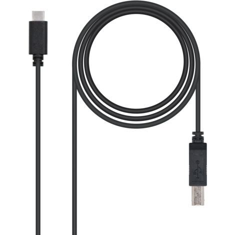 Cable USB-C a USB-A de 2m USB 2.0 Macho - Cables USB-C