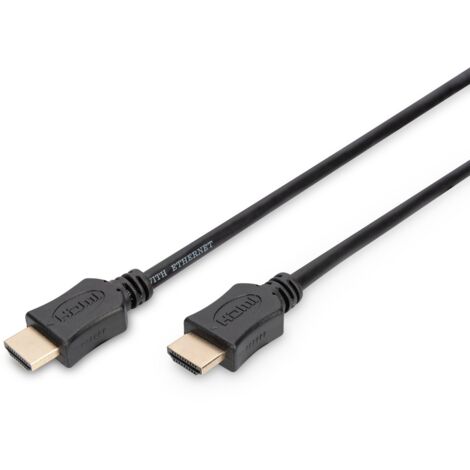 DIGITUS AK-330107-020-S - Câble de connexion HDMI à haut débit avec Ethernet (1/2)
