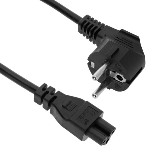 Gembird PC-186-ML12 - Câble d'alimentation, 1,8 m, fiche de sortie C5, noir (1/5)