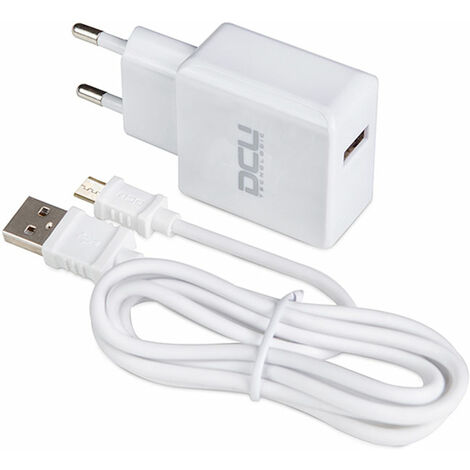 Câble USB-C vers Lightning iPhone DCU 1 Blanc 1 m