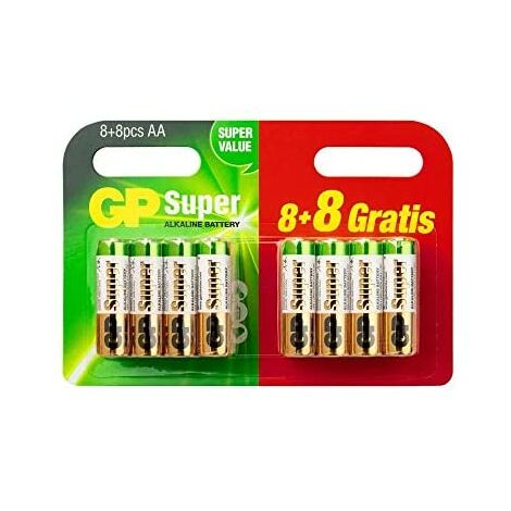 GP ReCyko+ Rechargeable Batterie (AA / Mignon / LR6, 8 pièce