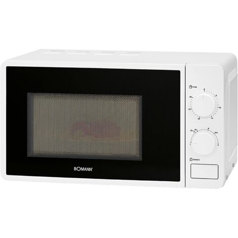 Bomann MW 6014 CB micro-ondes blanc 20 litres 700 watts (1/3)