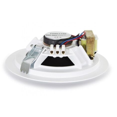 Haut-parleur de plafond 5in 100v 6wrms Nouveau Fonestar