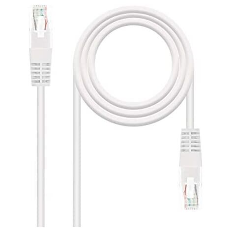 NANOCABLE CÂBLE RÉSEAU Cat.6 UTP AWG24 WHITE 25 CM (1/3)