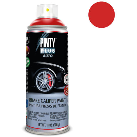 Peinture en spray pintyplus auto 520cc étriers de frein pf107 rouge. (1/3)