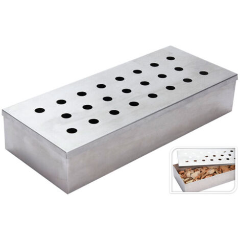 Fumoir portable en acier inoxydable 45x24x10cm vaggan (1/3)