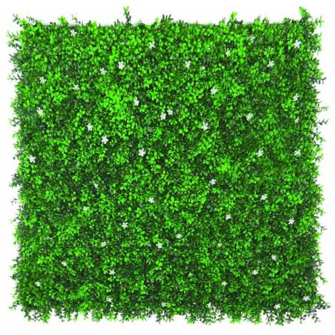 Nortene – Jardin vertical fleurs de jasmin 1x1m – Feuilles synthétiques anti-UV – Décoration intérieure et extérieure – Personnalisable