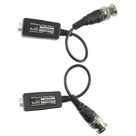 Balun Vidéo NITEK VB-37F (paire) - Convertisseur Coaxiale/paire Torsadée Pour CCTV, Neuf (6 Disponibles)