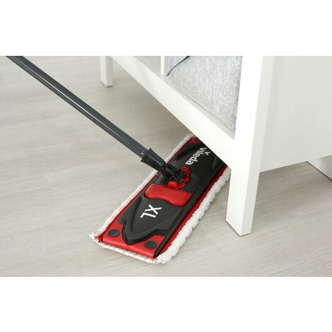 Vileda Ultramat Turbo XL-Complete Box Floor Mop, Microfibre, Rouge, Set