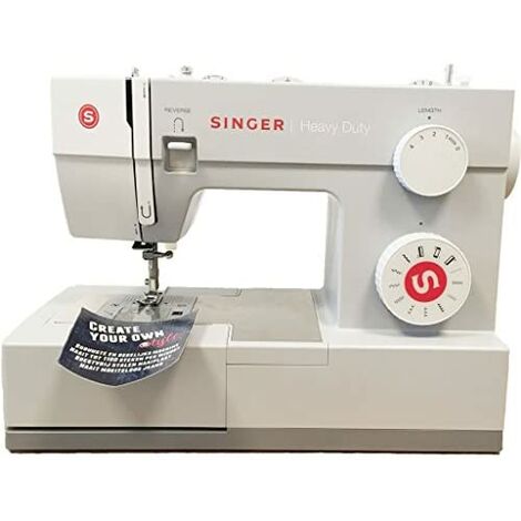 Singer – Machine à coudre 1100 points/min – 11 points de couture – Bras libre pour tissus épais – Poids 7,86 kg – Moteur puissant