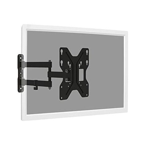 Support Mural De Télévision, 14 - 42 Pouces, 45KG, Panneau Plat Inclinaison De 15 Degres Avec Niveau