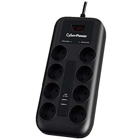 CyberPower Prof. Protecteur de surtension 8xSchuko/2xUSB P0820SUF0-DE de marque Cyberpower (1/4)