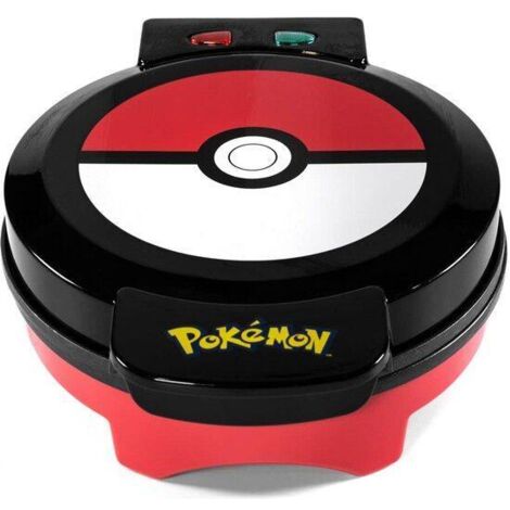 Gaufrier Pokémon Pokéball – 1200W – Pour 2 gaufres – Prise européenne incluse – Uncanny Brands (1/3)