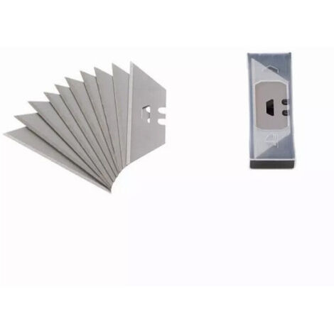 Toughbuilt – Lames de rechange pour couteau universel – Acier au carbone – 30 pièces – Couper moquette, carton, cuir, revêtements vinyle
