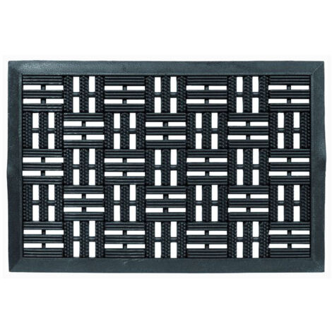 Dimensions Du Paillasson Dynamique : 60x40cm (largeur/profondeur) 100% Caoutchouc. (1/3)