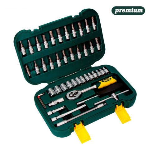 Kit Douilles Cliquet 1/4'' Mota Polyvalence Et Robustesse Cr.v - Mota Herramientas (1/3)