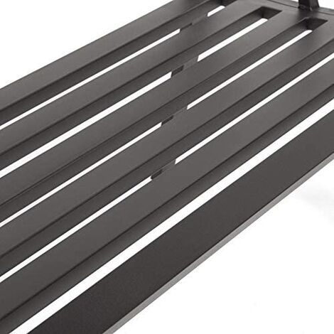 Banc en fer couleur : anthracite 123x53x86cm pour l'extérieur