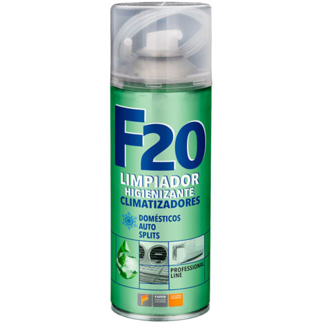 Nettoyant climatiseur dégraissant désinfectant 400ml – Élimine bactéries et moisissures – Neutralise les odeurs – Pour unités intérieures – Faren
