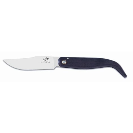 Couteau Salamandra 200081, avec manche en palissandre, lame en acier  inoxydable 7,5 cm, mango 9