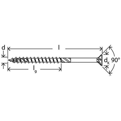 Boîte de 200 vis fpf ii czp 4,5x60 bc 670319 fischer