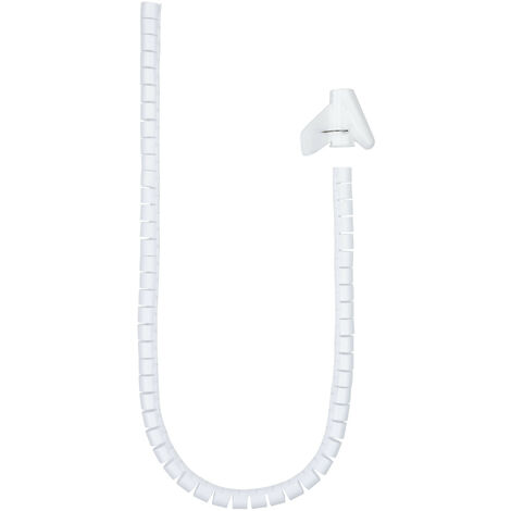 Organisateur de câbles flexible 25mm 2m White Nanocable 10.36.0002-w (1/4)