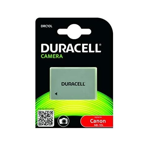 Duracell DRC10L - Batterie - Li-Ion - 820 mAh - pour Canon PowerShot G1 X, G15, G3 X, SX40 HS, SX50 HS, SX60 HS (1/4)