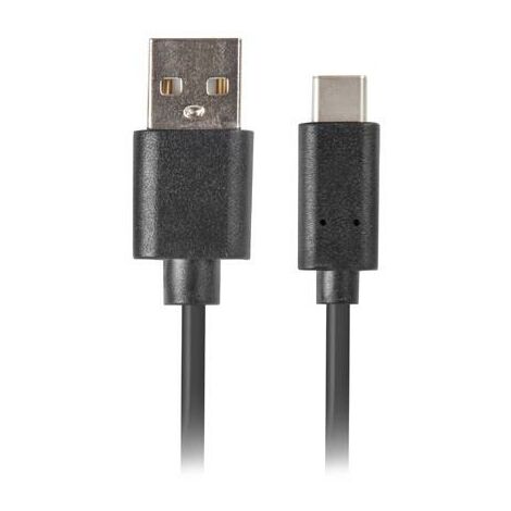Lanberg CA-USBO-10CU-0005-BK câble USB 0,5 m USB 2.0 USB A USB C Noir (1/5)