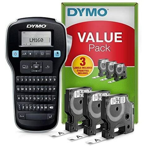 Remplacement d'étiquette compatible pour les recharges DYMO Letratag 91331  (S0721660) Ruban d'étiquettes en plastique LT 1/2 x 13' (12 mm x 4 m) pour  DYMO LetraTag LT-100T LT-100H LT-110T QX50 Noir s