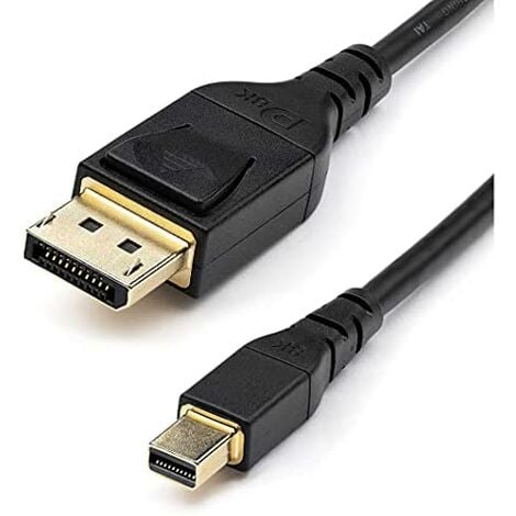 StarTech.com 1M Mini DP TO DISPLAYPORT 1.4-8K 60HZ VESA Certified Cable