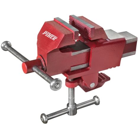 Piher – Boulon mobile pour étau 55007 – Fonte nodulaire – Mâchoires interchangeables en acier trempé – Système d'installation rapide