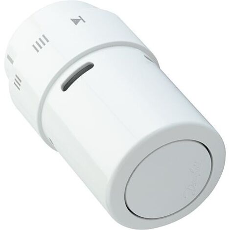 Danfoss – Tête thermostatique autonome liquide chromée – Bulbe incorporé – Mode hors gel – Configuration raccord Klick 22 – Plage de température 8 à 28°C