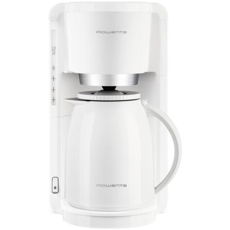 Rowenta – Cafetière isotherme 1.25L – 850W – Système anti-goutte – Plaque chauffante – Pour café moulu et eau chaude
