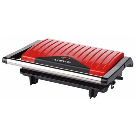 Grill Viande - Panini TECHWOOD - Plaque anti-adhésive - 750W