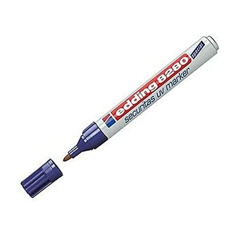 Edding 8280 4-8280100 Marqueur UV incolore 1.5 mm, 3 mm