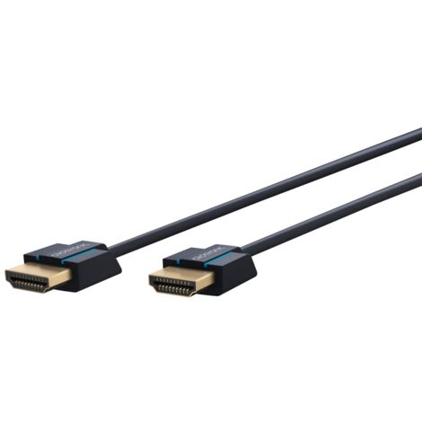 Ultra-Slim Câble HDMI™ Haute Vitesse avec Ethernet, 4K/60Hz. Longueur de câble 2 m (1/5)