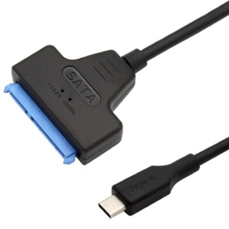 Adaptateur de lecteur usb 3.0 type-c mâle vers sata 2.5'' drive adapter (1/5)