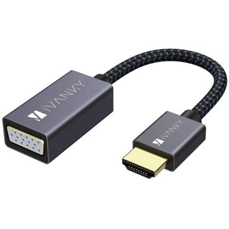 Vision TC-HDMIVGA Adaptateur de câble HDMI VGA White - Adaptateur de câble (HDMI, VGA, connecteur mâle / connecteur femelle, blanc) (1/3)