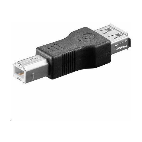 LogiLink AA0035 Adaptateur De Câble Avec Micro USB Pour Smartphone M/F , Noir , 0,20 M
